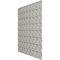 Ekena Millwork 19 5/8in. W x 19 5/8in. H Coralie EnduraWall Decorative 3D Wall Panel Covers 2.67 Sq. Ft. WP20X20CIBCR - alternate 3